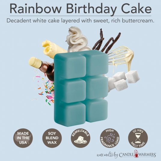 'Rainbow Birthday Cake'