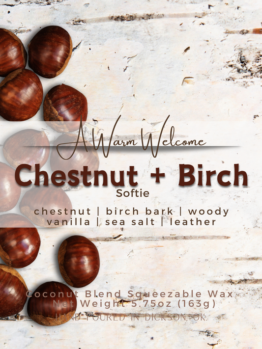 Chestnut + Birch Softie | Squeeze Wax Melt